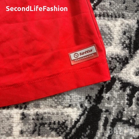 Тенис пола Lotto Performance Vintage размер M  WTA Tour червена, снимка 2 - Поли - 53270665