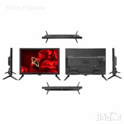 LED SMART телевизор DC/AC 19/22/24 инча – Идеален за дом, кемпер, каравана или къмпинг