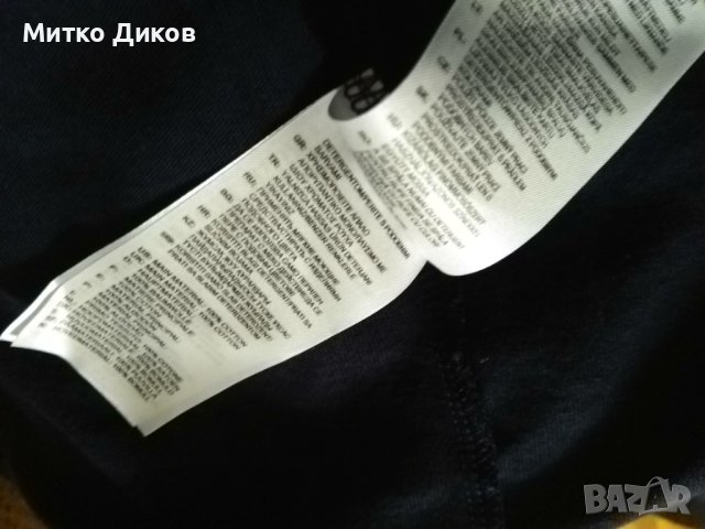 Адидас спортна маркова тениска с футболна обувка отпред размер ХЛ, снимка 7 - Футбол - 40509256