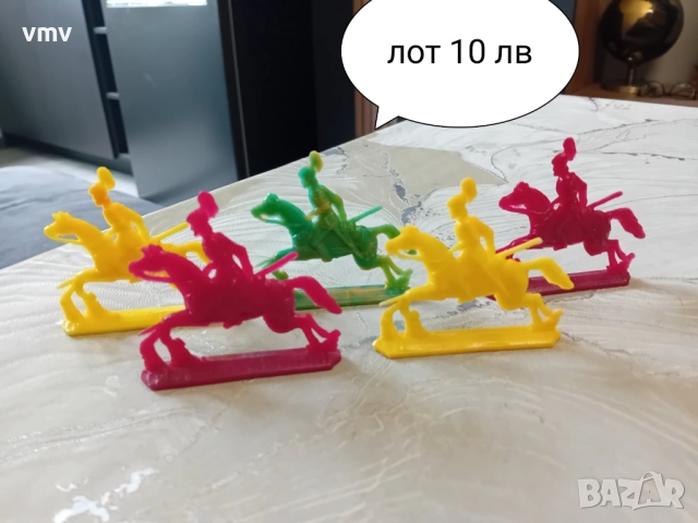 Лотове стари фигури войници рицари каубои индианци моряци пирати , снимка 12 - Колекции - 40184438