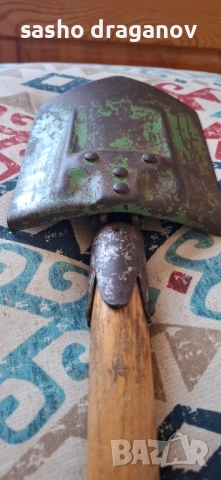 Военна сгъваема сапьорна лопата, (СССР/България), снимка 8 - Антикварни и старинни предмети - 52258290
