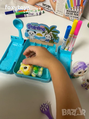 Комплект за оцветяване - 3 в 1 - фигури, куфарче, флумастери, снимка 14 - Образователни игри - 51187721