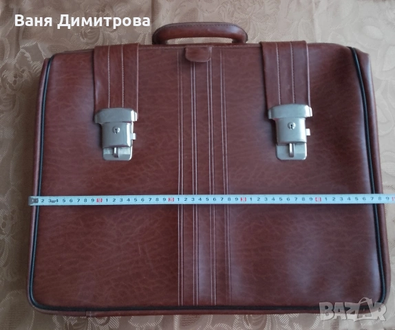 Кожена чанта Чанта за документи , снимка 8 - Чанти - 51728106