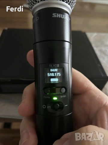 Shure SLXD24  SM58, снимка 8 - Микрофони - 53090065