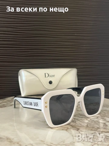 Christian Dior Слънчеви Очила С UV400 Защита с Калъф, Кърпа И Сертификат - 2 Модела 😎🕶 Код VF2, снимка 2 - Слънчеви и диоптрични очила - 50980205