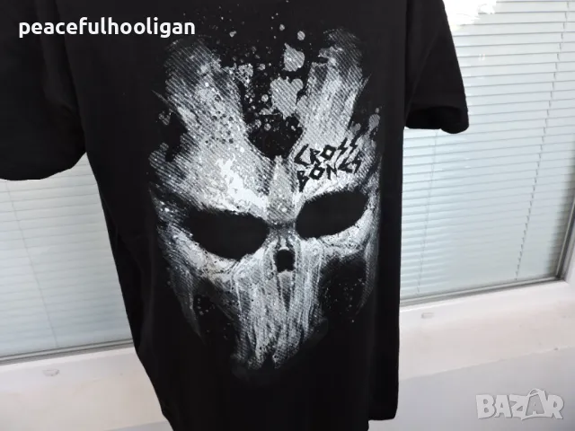 Crossbones Marvel Roundneck T-Shirt -страхотна тениска размер XL, снимка 3 - Тениски - 49345252
