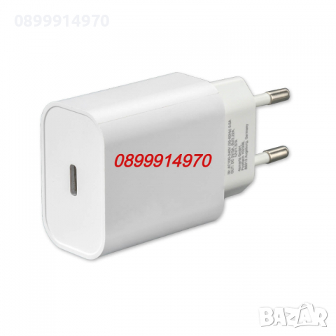 Зарядно устройство за iPhone, iPad, iPod, USB-C адаптер, 20W12W USB Power Adapter - оригинално захра, снимка 3 - Безжични зарядни - 36574305