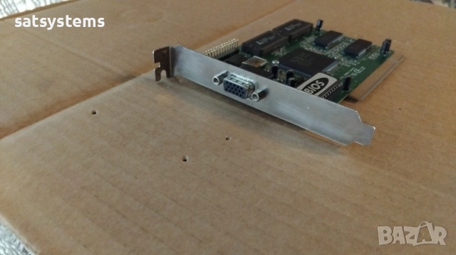 Видео карта S3 Trio64 Trio 64V-4S 2MB PCI, снимка 3 - Видеокарти - 39721601
