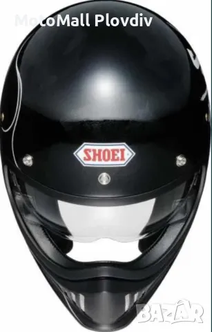 Каска Shoei Еx-Zero мото мотор ретро шлем, снимка 2 - Аксесоари и консумативи - 49223792