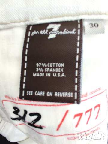7 for all mankind jeans 30 nr. D1, снимка 2 - Дънки - 40600892