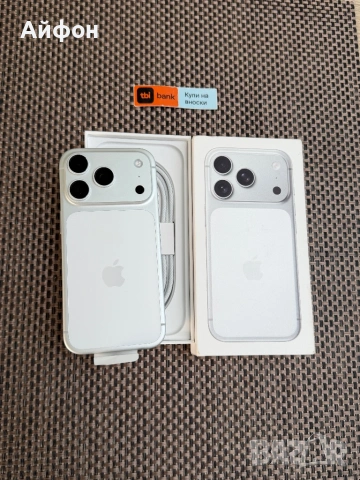 НОВ! *ЛИЗИНГ* iPhone 17 Pro 256Gb Silver / Гаранция