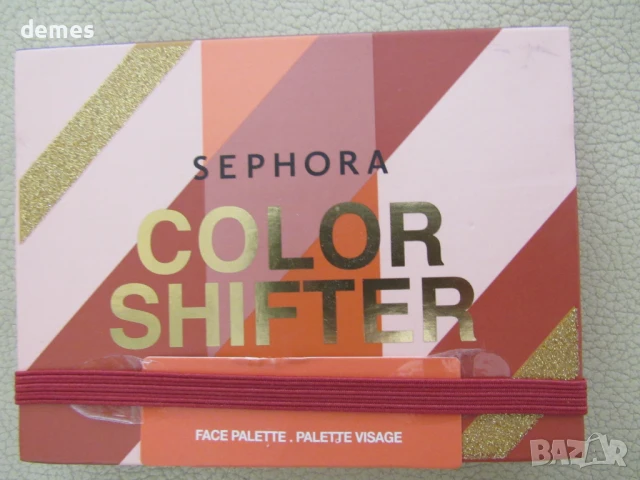 Палитра Sephora color shifter face palette, нова, неотваряна, снимка 7 - Декоративна козметика - 51267527