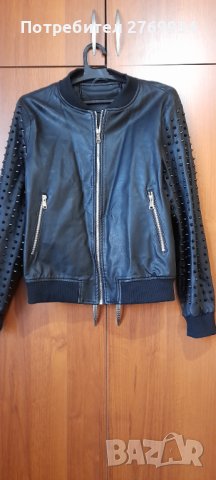 Кожено яке ново размер L/XL, снимка 1