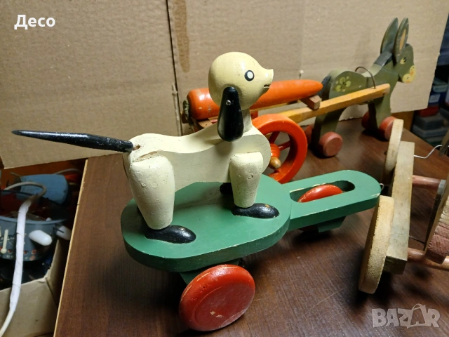 Стари дървени играчки., снимка 3 - Колекции - 53354363