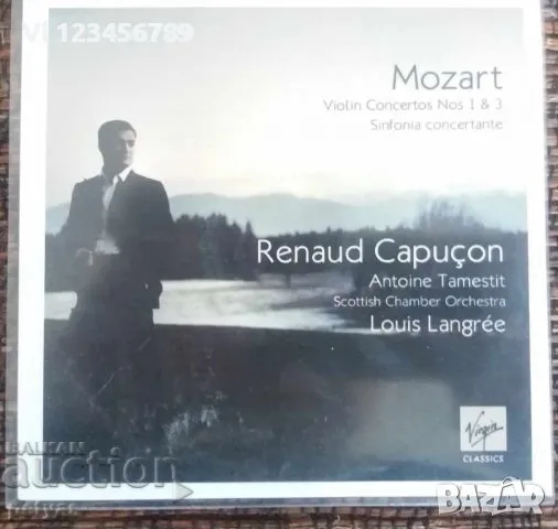 СД-Renaud Capucon,Antoine Temestit+Scotish Chambe Orchestra, снимка 1 - CD дискове - 47869952