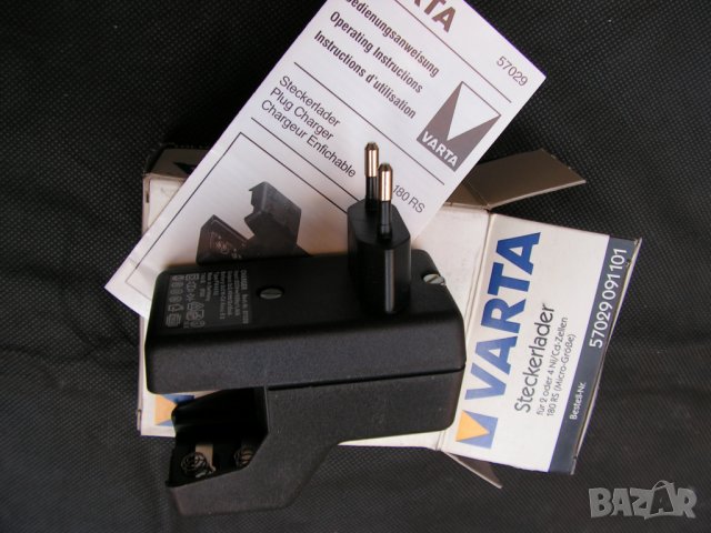 Зарядно оригинално, немско VARTA (AAA), ново., снимка 3 - Мрежови адаптери - 32523651