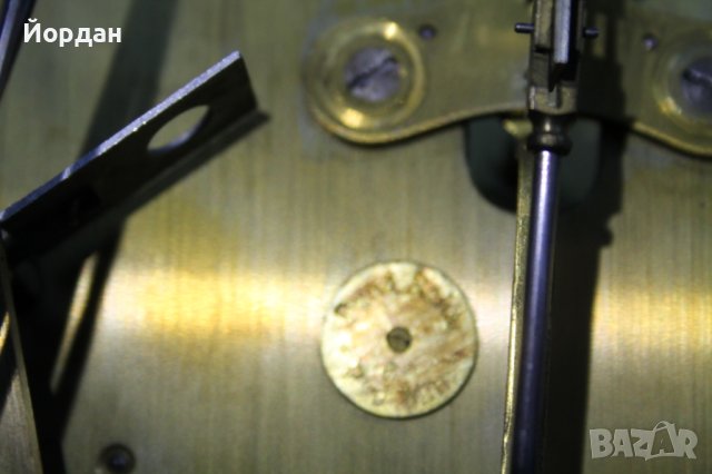 Немски паркетен часовник ''Lorenz Furtwangler Sohne'', снимка 4 - Антикварни и старинни предмети - 44115613