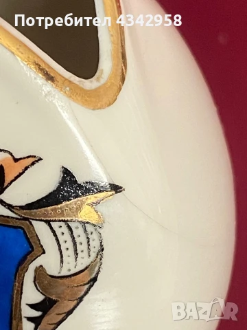Vintage PMR Jaeger & Co. Bavaria . Малка ваза., снимка 4 - Антикварни и старинни предмети - 51343010