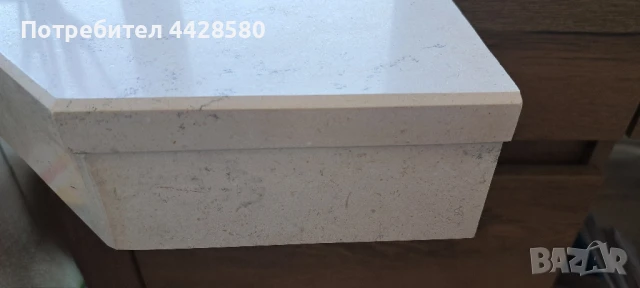 Ъглови рафтове от мраморизиран варовик , снимка 9 - Етажерки - 50544795