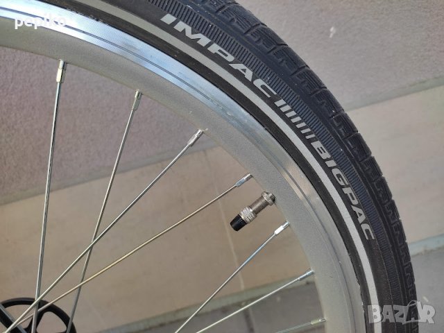 Продавам колела внос от Германия  юношески велосипед NOHON 24 цола динамо главина, снимка 7 - Велосипеди - 36762115