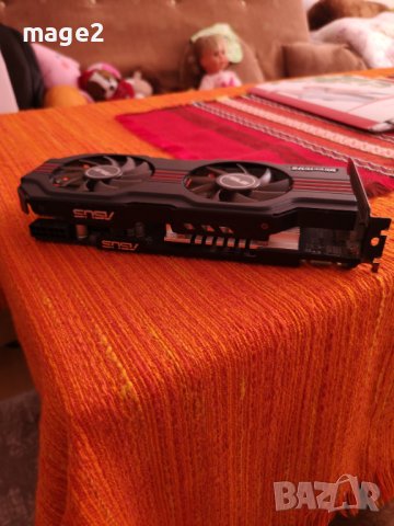 Видеокарта Asus GTX 560 Ti DirectCU II, снимка 2 - Видеокарти - 36658494