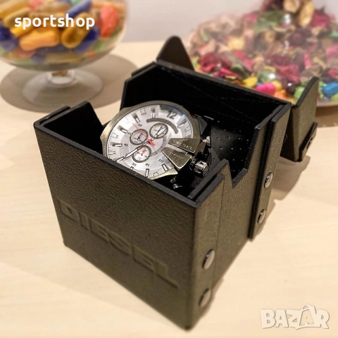 █▬█ █ ▀█▀ Уникален чисто нов Мъжки часовник Diesel DZ4478 Mega Chief Chronograph

, снимка 5 - Мъжки - 47714730