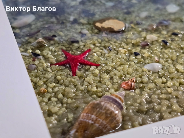 3D картина с море от епоксидна смола, снимка 4 - Картини - 52937575