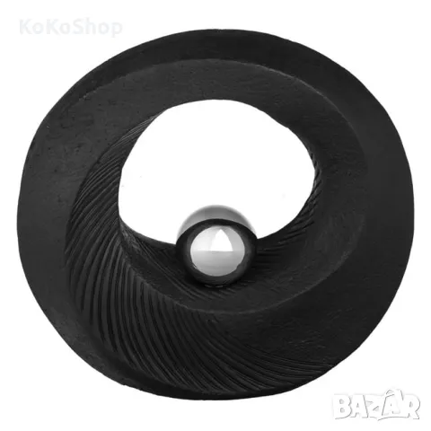 Черна керамична декорация-36x13x37см./декорация/