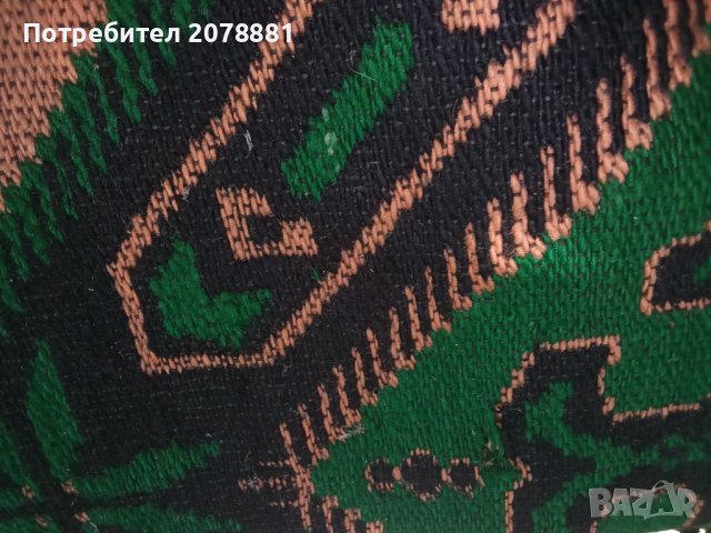 Красив ретро килим от 40 те год на миналия век ръчно тъкан , снимка 2 - Килими - 37123269