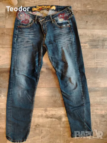 Дънки DESIGUAL, снимка 3 - Дънки - 49800256