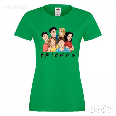 Дамска тениска Friends art 1, снимка 3 - Тениски - 33028689