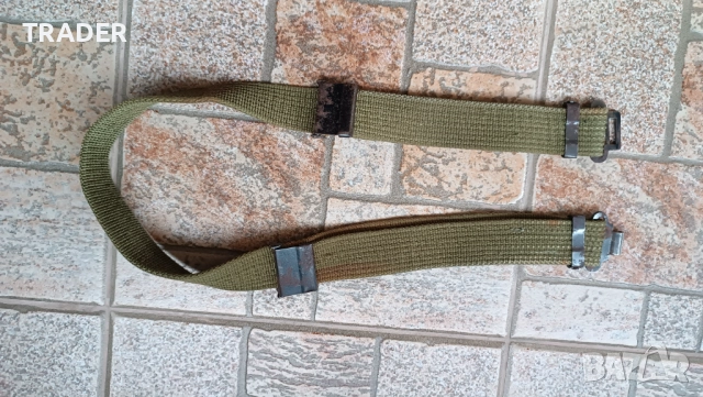 Колан зелен военен милитари текстилен