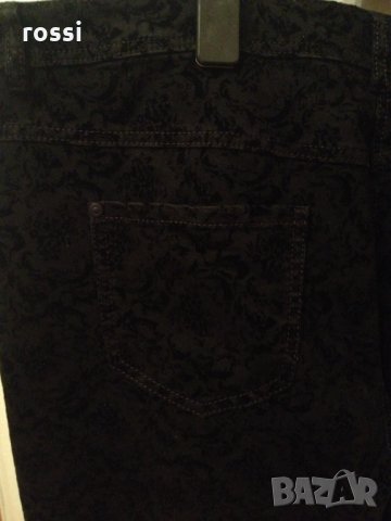 CANDA Нов немски панталон 50/2ХL релефен черен дънков модел , снимка 6 - Панталони - 32278939