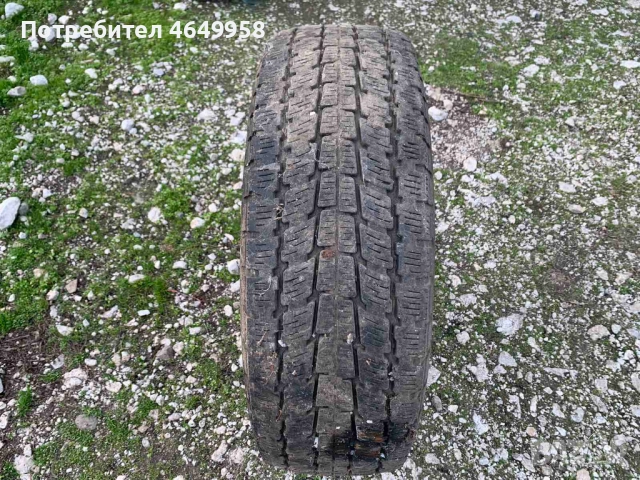 Продавам джанта със гума за Мерцедес Спринтер 225/70/15ц, снимка 3 - Гуми и джанти - 52488609