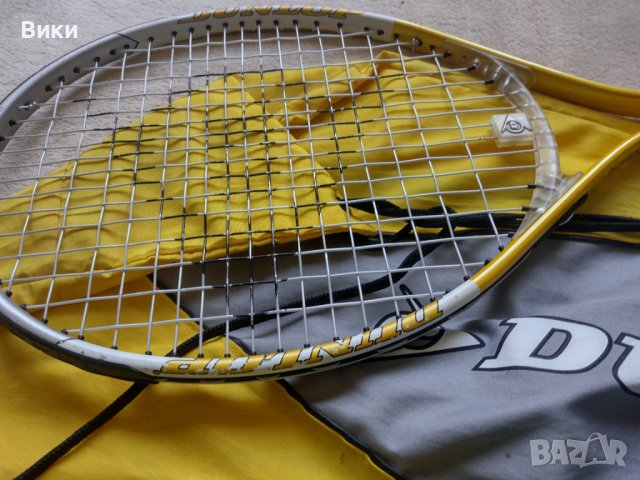 Детска тенис ракета Dunlop ace twenty 3 7/8, снимка 16 - Тенис - 36856638