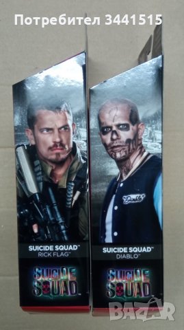 Diablo и Rick Flag Suicide Squad 15cm DC Comics MULTIVERSE , снимка 3 - Колекции - 38440871