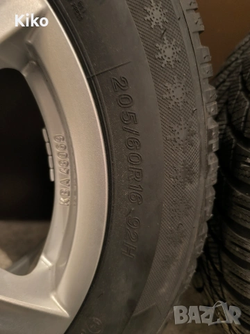 Гуми с джанти 205/60/16, снимка 3 - Гуми и джанти - 53024938