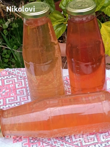 Домашен сироп от дюли с джинджифил и лимон с разреждане, снимка 2 - Домашни продукти - 53135777