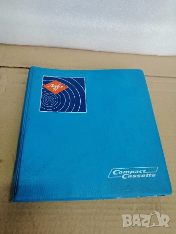 Ретро класьор с аудиокасети AGFA