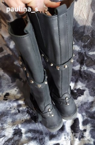 D-code / Маркови дамски ботуши от естествена кожа / номер 39, снимка 10 - Дамски ботуши - 43880428