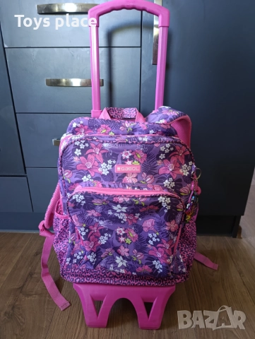 Габол голяма раница за училище на колелца Gabol, снимка 2 - Ученически пособия, канцеларски материали - 51686906