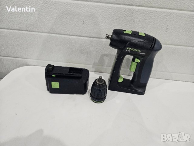 Festool C 15 li-ion акумулаторен винтоверт фестоол, снимка 10 - Винтоверти - 43423797