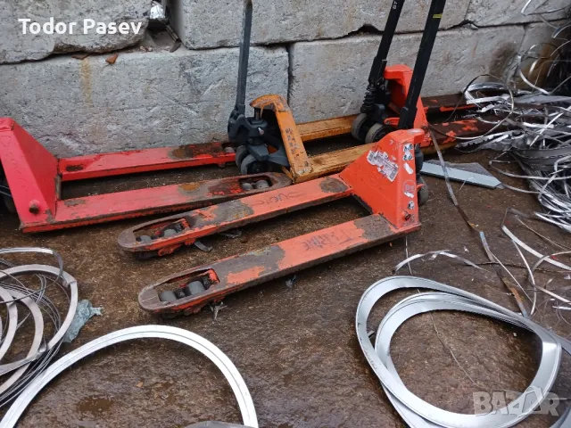 Транспалетни колички внос от Франция , снимка 4 - Подемници - 48372811