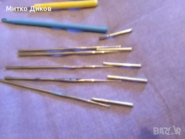 Игли за плетене на една кука маркови от 13 до 17 см, снимка 6 - Други стоки за дома - 52840219