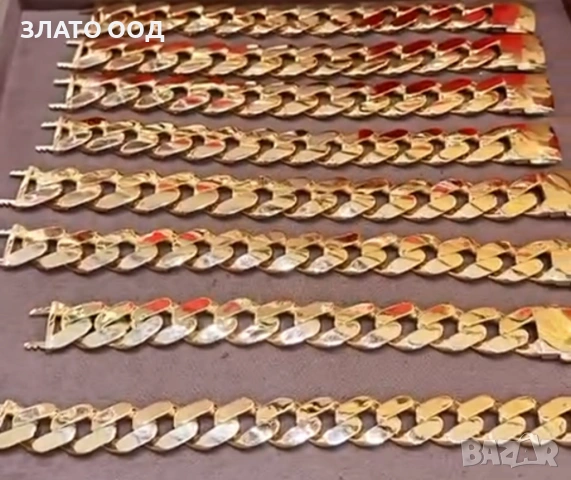Златни гривни  MONACO 14К, снимка 2 - Гривни - 47409833