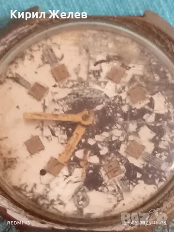 Стар механичен часовник мъжки СССР за части ремонт КОЛЕКЦИЯ 48031, снимка 2 - Антикварни и старинни предмети - 50420804