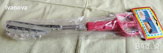 Щипка за спагети от неръждаема стомана и пластмасови дръжки, снимка 2 - Аксесоари за кухня - 40846261