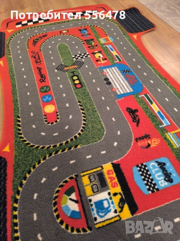 Детски килим писта, снимка 2 - Килими - 52653852