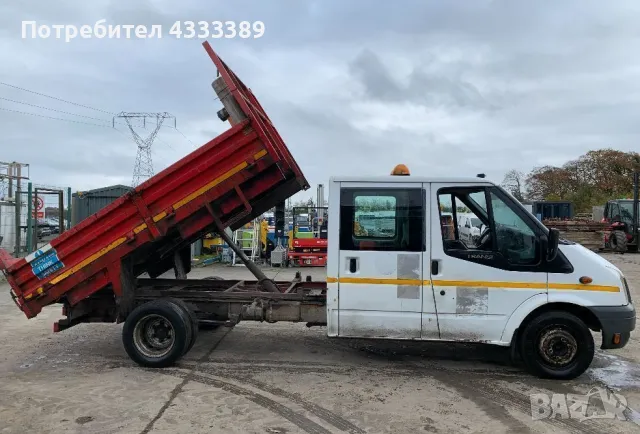 Ford Transit NT 350EF 2.4 115PS L3 DRW 4DR Самосвал, снимка 4 - Камиони - 48394649