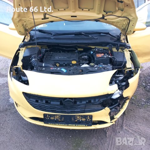 Опел Корса Е 1,4 турбо бензин  2015/ Opel Corsa E 1,4 turbo yellow на части, снимка 10 - Части - 43757538